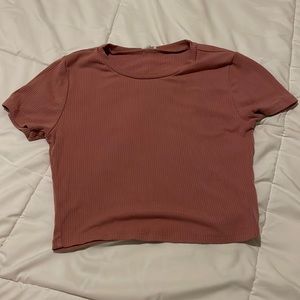 Pink short sleeve shirt, size medium from garage never worn.